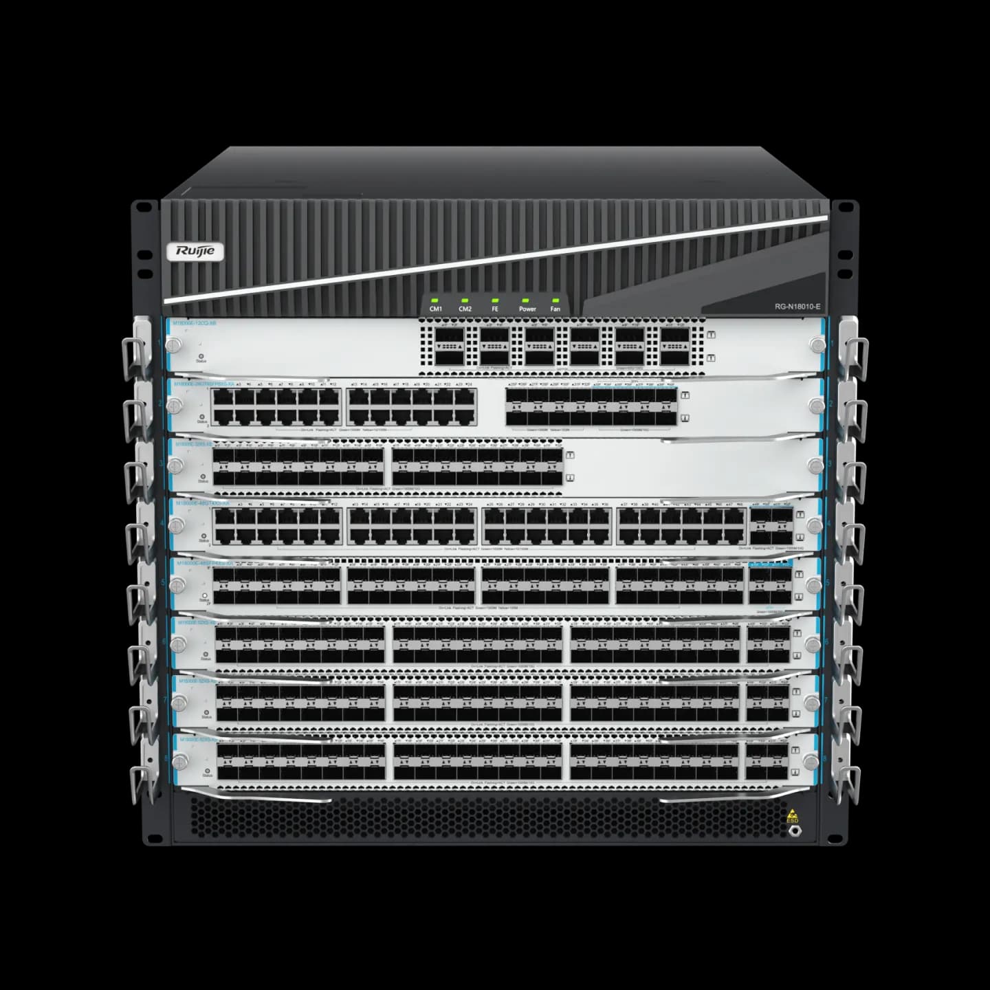 RG-N18010-E High-Density Core Switch