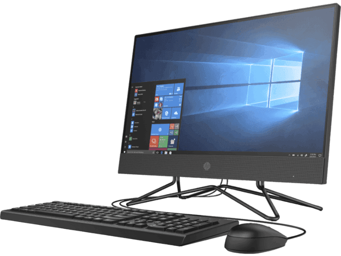 HP 200 AIO G4 CORE i3 -10110U /4GB / 1TB/ 21.5" / DOS