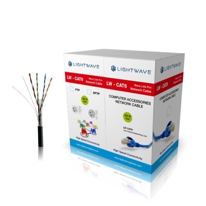 Lightwave Cat 6 Network Cable