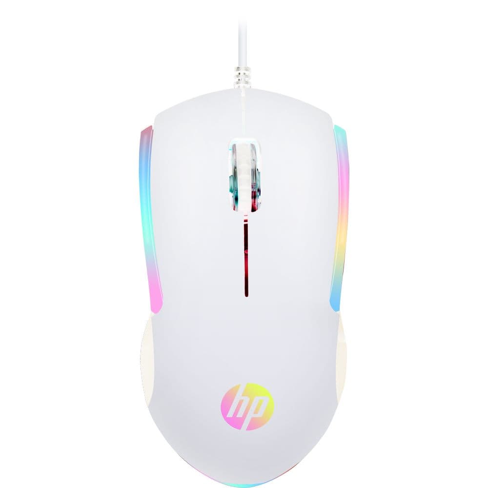 HP - M160-WHITE - USB GAMING MOUSE - RGB LIGHT