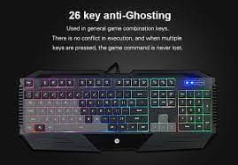 HP-GK1100-USB GAMING KB+MOUSE COMBO WITH COLORFUL BACKLIT