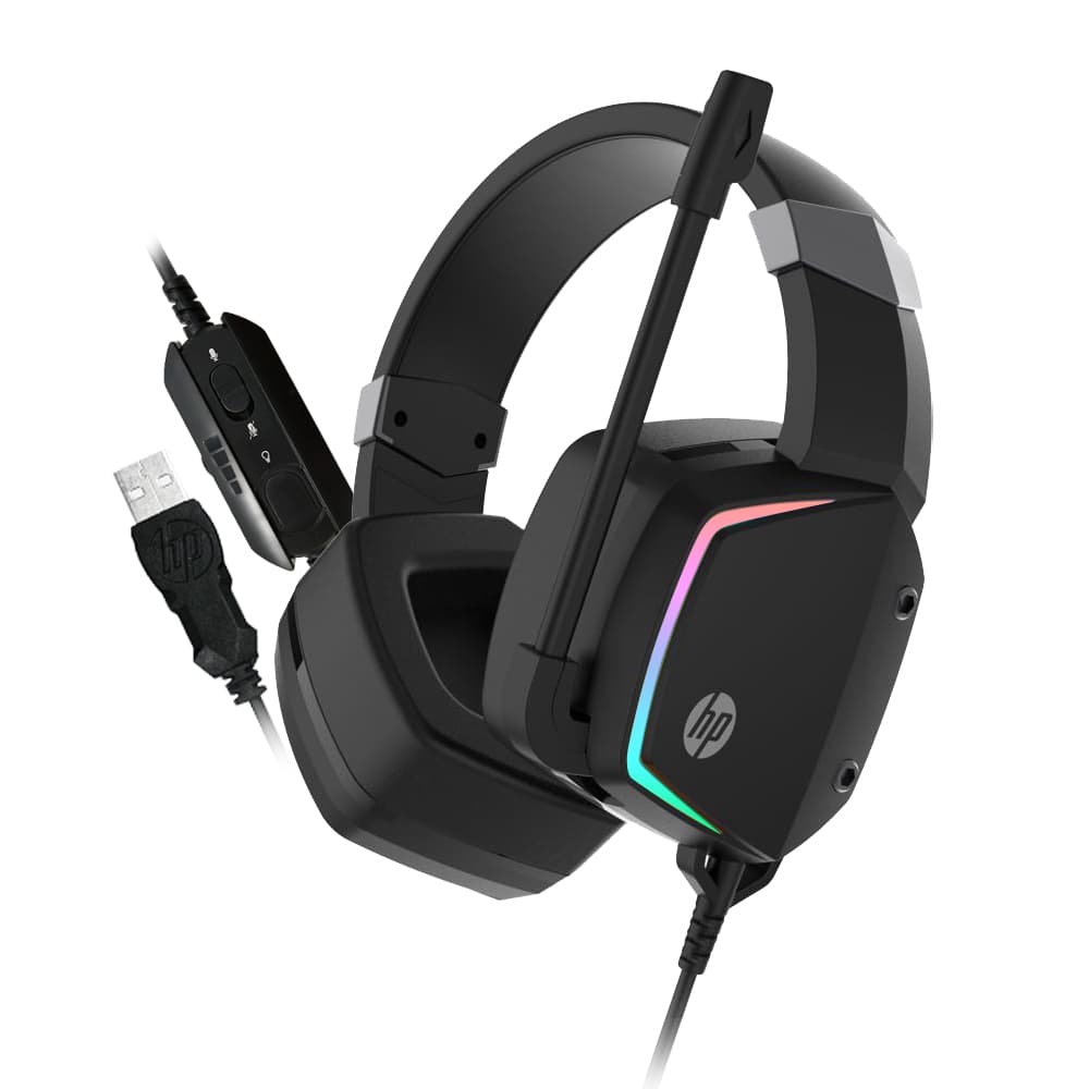 HP - H320GS - USB 7.1 BACKLIT GAMING HEADSET