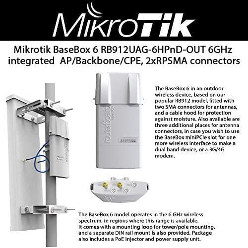 MTik RB912UAG-6HPnD-OUT (BaseBox 6)