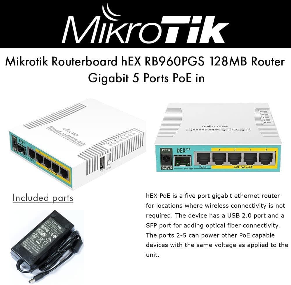 MTik RB960PGS (hEX PoE)