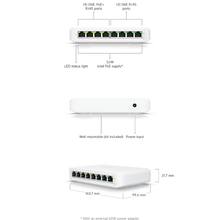 Ubnt USW-LITE-8-POE2