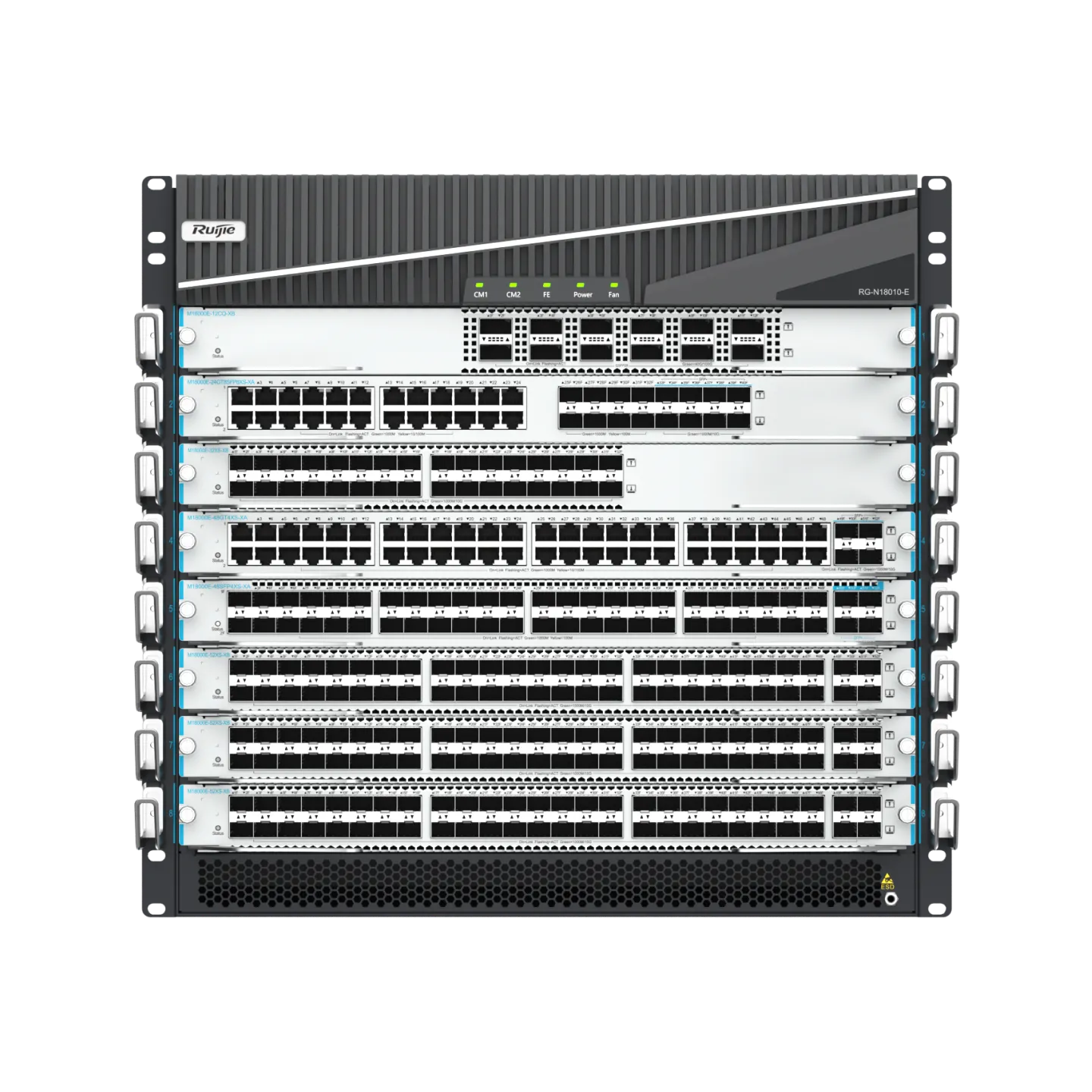 RG-N18010-E High-Density Core Switch